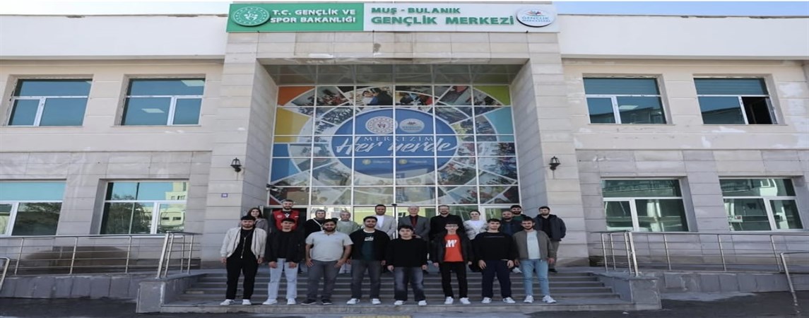 *Gençlik ve Spor İl Müdürü Yusuf Kılıç Bulanık’ta İncelemelerde Bulundu*